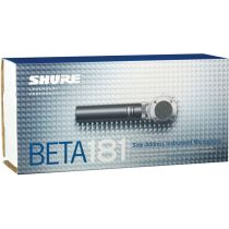 Shure BETA 181/BI Figure 8 Compact Side-Address Instrument Microphone