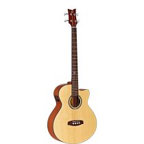 Deep Series Medium Scale Solid Top Acoustic-Electric Bass