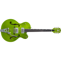 Gretsch G6120T-HR Brian Setzer Signature Hot Rod Hollow Body with Bigsby®, Rosewood Fingerboard, Extreme Coolant Green Sparkle