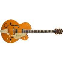 Gretsch G6120T-55 Vintage Select Edition '55 Chet Atkins® Hollow Body with Bigsby®, TV Jones®, Vintage Orange Stain Lacquer