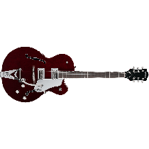 Gretsch G6119T-ET Players Edition Tennessee Rose™ Electrotone Hollow Body with String-Thru Bigsby®, Rosewood Fingerboard, Dark Cherry Stain