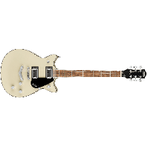 Gretsch G5222 Electromatic® Double Jet™ BT with V-Stoptail, Laurel Fingerboard, Vintage White