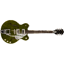 Gretsch G2604T Limited Edition Streamliner™ Rally II Center Block with Bigsby®, Laurel Fingerboard, Rally Green Stain