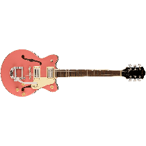 Gretsch G2655T Streamliner™ Center Block Jr. Double-Cut with Bigsby®, Laurel Fingerboard, Coral