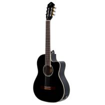 Family Series Pro Solid Top Acoustic-Electric Nylon Classical Guitar w/ Bag
