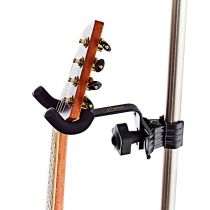 Ortega OMUH-BK Ukulele - Mandolin Instrument Clamp Hanger, Black