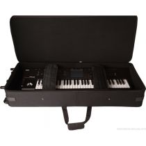 Gator GK-61 Semi-Rigid 61-Key Keyboard Case with Wheels