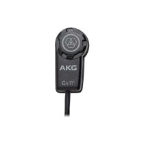 AKG C411 L  High-performance miniature condenser vibration pickup with mini XLR connector