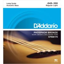 D'Addario EPBB170 Phosphor Bronze Acoustic Bass Strings .045-.100