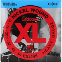 D'Addario EXL145 Nickel Wound Electric Strings .012-.054 Heavy
