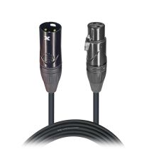 Prox PRXCDMX25X40 40PCS 25 Ft. High Performance DMX Male 3-Pin to DMX Female 3-Pin Coupler Patch Cable