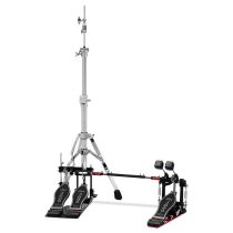 DW 5000 Series Auxiliary Hi-Hat Stand with Switchable Double Bass Drum Pedal Option DWCP5520-2