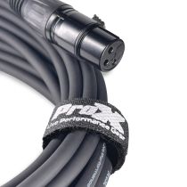 Prox PRXCPECONM20 ProX Branded Professional Premium Mic Cable XLR Male to XLR Female 20 FT