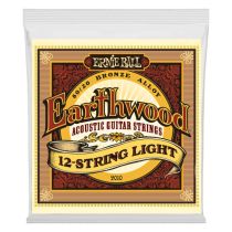 Ernie Ball P02010 12-string Light Earthwood 80/20 Bronze Acoustic Strings .009-.046