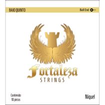 Fortaleza Bajo Quinto Strings Níquel – BALL END (Bola)