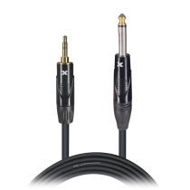 Prox PRXCMP05 5 Ft. Unbalanced TRS-M Mini 1/8" to TS-M High Performance Audio Cable