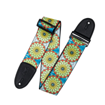 Levy's Stained Glass Guitar Strap-Spring Bloom