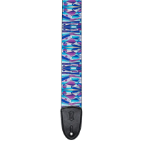Levy's Stained Glass Guitar Strap-Kaleidoscope Pur