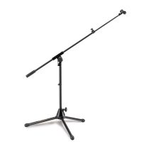 Hercules Low Profie Microphone Stand Aith Tripod And Telescopic Boom