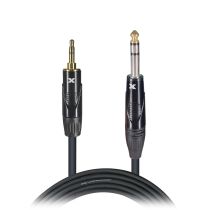 Prox PRXCMS05X10 10PCS 5 Ft. Balanced TRS-M Mini 1/8" to TRS-M  High Performance Audio Cable