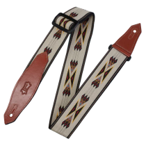 Levy's  2" Wide Tan Woven Guitar Strap.