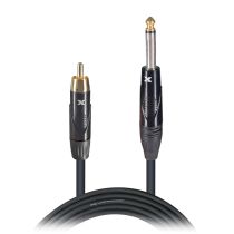 Prox PRXCPR03X10 10PCS 3 Ft. Unbalanced RCA Male to 1/4" Male High Performance Audio Cable