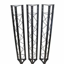 Prox PRTLS35CTRUSS ProX Set of (3) Universal Lighting Truss System with 5Ft 10Ft 15Ft Triangle Segment Sections