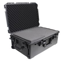 Prox PRXM1101HW UltronX LARGE Water Resistant ABS Molded Portable Storage Case for Audio Camera Tactical includes cut pluck foam - 29x19x9 in.