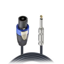 Prox PRXCSQ50 50 Ft. 12 AWG Speak Twist to 1/4" TS-M High Performance Speaker Cable