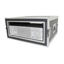 Prox PRT4RSP ATA Style 4U Space Shockproof Amp Rack Mount Case 20 in. Depth with Caster Wheels
