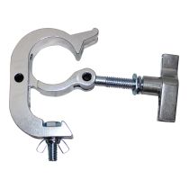 Prox PRTC5HX24 24PCS Aluminum Pro Slim Hook Style M10 Clamp with Big Wing Knob for 2" Truss Tube Capacity 330 Lbs.