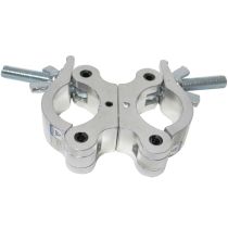 Prox PRTC6S Aluminum Slim Dual M10 Clamp with Big Wing Knob for 2" Truss Tube Capacity 661 lbs.
