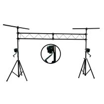 Prox PRTLS31C DJ Lighting Truss w/ Crank Up Stands and T-bars System 10ft Height