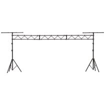 Prox PRTLS32M 12 Ft Height Adjustable DJ Lighting Stand with (3) I-beam Sections â€“ adjusts up to 12'H x 15'W