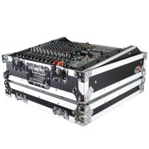 Prox PRTMC Universal 10U 19" Topload Rack Mountable Live Sound Mixer Flight Case