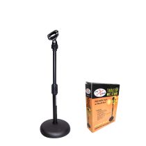 Prox PRTMIC02 Desktop Microphone Stand  with 6" Round Base