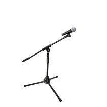 Prox PRTMIC05 Short Tripod Microphone Stand W/Boom