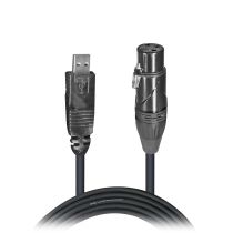 Prox PRXCUSBXLR10 10 Ft XLR-F to USB High Performance Audio Cable