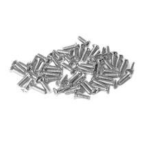 Prox PRX50SDR 50 Pack of Screws and Nuts for D Series Panel Rack Connectors (M2.5 -0.45 x 8mm) Phillips