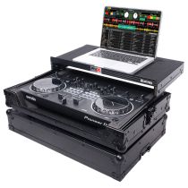 Prox PRXDDJREV1LTBL ATA Flight Case For Pioneer DDJ-REV1 DJ Controller with Laptop Shelf - Black