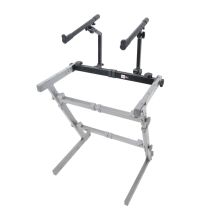 Prox PRXZS2TR Professional Keyboard Add-on for Portable Z-Stand 2nd tier with Adjustable Stacking