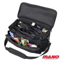Prox PRXBP12 MANOâ„¢ Utility Carry Hand Bag Organizer with Dividers For Cables, LED Lighting, Tools, Mics, and Accessories.