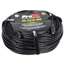 Prox PRXCCAT6300 ProX 300 Ft STP Cat 6 Cable W-RJ45 for Network and Snake Box Connections