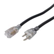 Prox PRXCP14125 25 Ft 110VAC Female 18AMP Power Cord 14AWG Extension Cable Power Cord