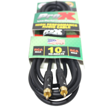Prox PRXCRCA10 10 Ft. High Performance Audio Cable RCA to RCA