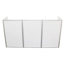 Prox PRXF5X3048S 5 Panel Silver Frame DJ Facade W/ Stainless Quick Release 180 Deg Hinges