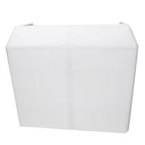 Prox PRXFMESAMK2 Mesa MK2 DJ Facade Table Station Includes White & Black Scrims and Padded Carry Bag