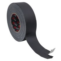 Prox PRXGF260BLKX12 12PCS 2 Inch 180FT 60YD Matte Black Commercial Grade Gaffer Tape Pros Choice Non-Residue