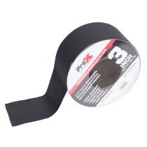 Prox PRXGF360BLKX12 12PCS 3 Inch 180FT 60YD Matte Black Commercial Grade Gaffer Tape Pros Choice Non-Residue