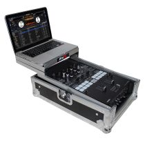 Prox PRXSDJMS9LT Flight Case for Pioneer DJM-S9 & DJM-S7 Mixer with Sliding Laptop Shelf